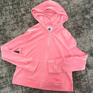 Juicy by Juicy Couture Pink Velour Hoodie